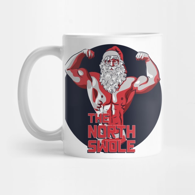 The North Swole Jacked Santa by polliadesign